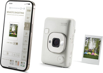 Buy FUJIFILM,Fujifilm INSTAX Mini LiPlay Hybrid Instant Camera – 2.7" LCD, MicroSD Slot, USB-C Charging – Misty White (Film Sold Separately) - Gadcet UK | UK | London | Scotland | Wales| Near Me | Cheap | Pay In 3 | Instant Film Cameras