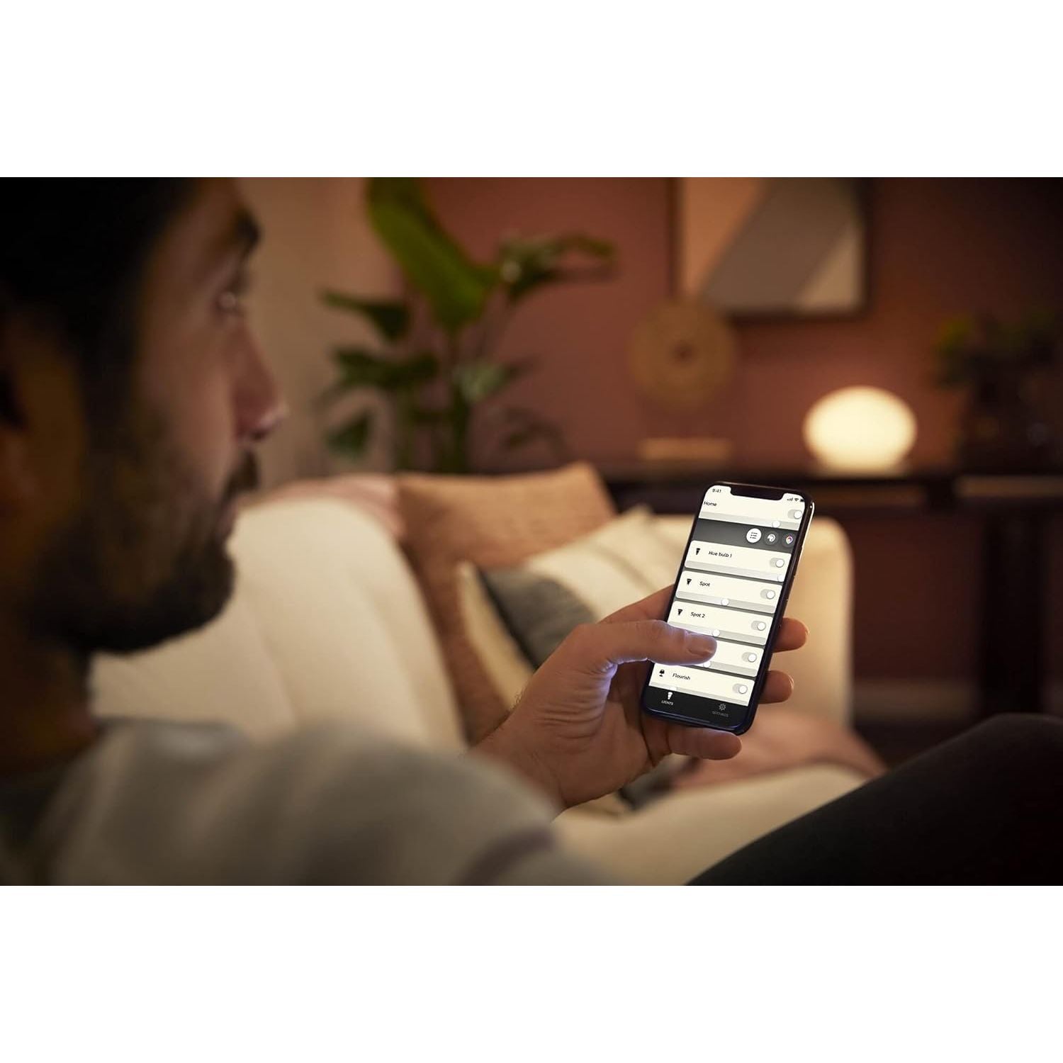 Buy Philips Hue,Philips Hue White LED Smart Light Bulb – E27 Edison Screw, 60W Equivalent, Bluetooth, Works with Alexa, Google Assistant & Apple HomeKit, 1 Pack [Energy Class F] - Gadcet UK | UK | London | Scotland | Wales| Near Me | Cheap | Pay In 3 | LED Light Bulbs