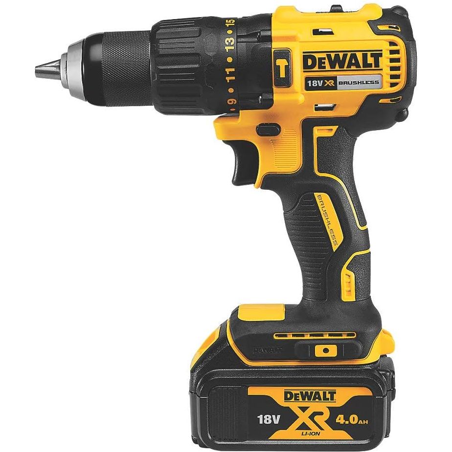 Buy DeWalt,Brushless Hammer Drill 2 x 4.0Ah Case + Charger + 32 Piece Bit Set DCD778 - Gadcet UK | UK | London | Scotland | Wales| Near Me | Cheap | Pay In 3 | Handheld Power Drills