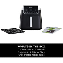 Buy Ninja,Ninja Air Fryer MAX PRO, 6.2L, Uses No Oil, Large Square Single Drawer, Roast, Bake, Air Fry, Family Size, Digital, Cook From Frozen, Non-Stick, Dishwasher Safe Basket & Crisper Plate, Grey, AF180UK - Gadcet UK | UK | London | Scotland | Wales| Near Me | Cheap | Pay In 3 | Air Fryer & Grill