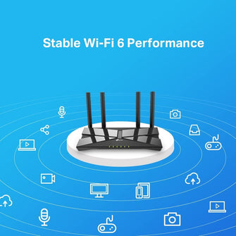 TP-Link,TP-Link Next-Gen Wi-Fi 6 AX1500 Mbps Gigabit Dual Band Wireless Cable Router, OneMesh Supported, Triple-Core CPU, Ideal for Gaming Xbox/PS4/Steam and 4K, Compatible with Alexa (Archer AX10) - Gadcet.com
