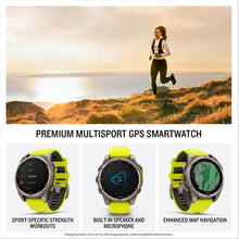 Buy Garmin,Garmin fēnix® 8 47mm Solar Sapphire Titanium Amp Yellow GPS Smartwatch - Gadcet UK | UK | London | Scotland | Wales| Near Me | Cheap | Pay In 3 | Smart Watches