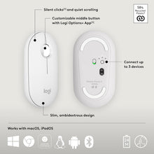Buy Logitech,Logitech Pebble Mouse 2 M350s – Slim Bluetooth Wireless Mouse, White - Gadcet UK | UK | London | Scotland | Wales| Near Me | Cheap | Pay In 3 | Keyboard & Mouse