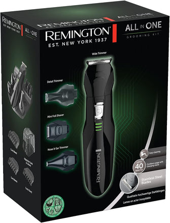 Buy Remington,Remington PG6020 All-in-One Grooming Kit – Beard Trimmer, Hair Comb, Nose & Ear Trimmer, Foil Shaver, Cordless, 40-Min Run Time - Gadcet UK | UK | London | Scotland | Wales| Near Me | Cheap | Pay In 3 | Shaver & Trimmer