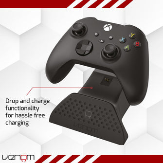 Buy Venom,Venom Charging Dock with Rechargeable Battery Pack - Black for Xbox Series X|S & Xbox One - Gadcet UK | UK | London | Scotland | Wales| Near Me | Cheap | Pay In 3 | Charging Docks