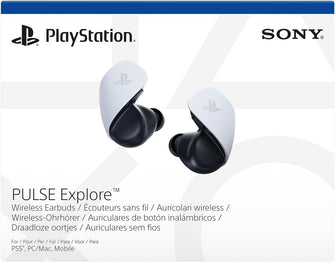 Buy Sony,PlayStation PULSE Explore wireless earbuds, White - Gadcet UK | UK | London | Scotland | Wales| Near Me | Cheap | Pay In 3 | PlayStation 5
