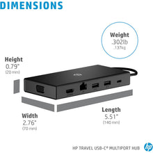 Buy HP,HP Travel USB-C Multiport Hub – Pass-Through Charging, 1Gbps Ethernet, HDMI & VGA, USB & SD Ports, Black - Gadcet UK | UK | London | Scotland | Wales| Near Me | Cheap | Pay In 3 | Laptop Docking Stations