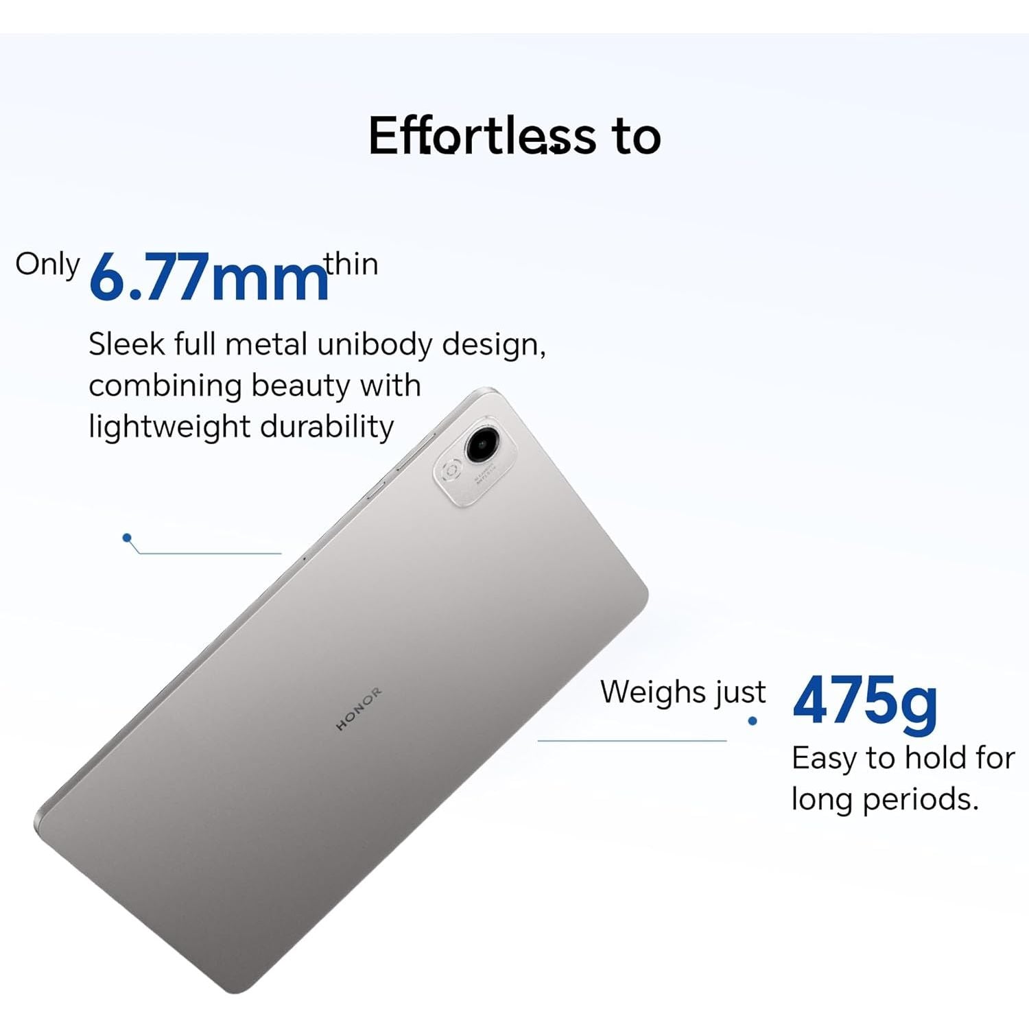 Buy HONOR,HONOR Pad X9a – 11.5″ 120Hz 2.5K HONOR FullView Display, 128GB, Android 15, Grey - Gadcet UK | UK | London | Scotland | Wales| Near Me | Cheap | Pay In 3 | Tablet Computers