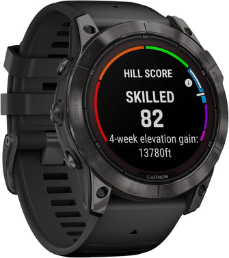 Buy Garmin,Garmin Fenix 7X Pro Solar Smartwatch - Charcoal Grey, 37 Days Battery Life, LED Flashlight, Advanced Training Metrics, Health & Wellness Monitoring - Gadcet UK | UK | London | Scotland | Wales| Near Me | Cheap | Pay In 3 | Smart Watches