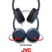 JVC,JVC HA-S31M Wired Over-Ear Headband Headphones with Microphone & Remote - Dusty Pink - Gadcet.com
