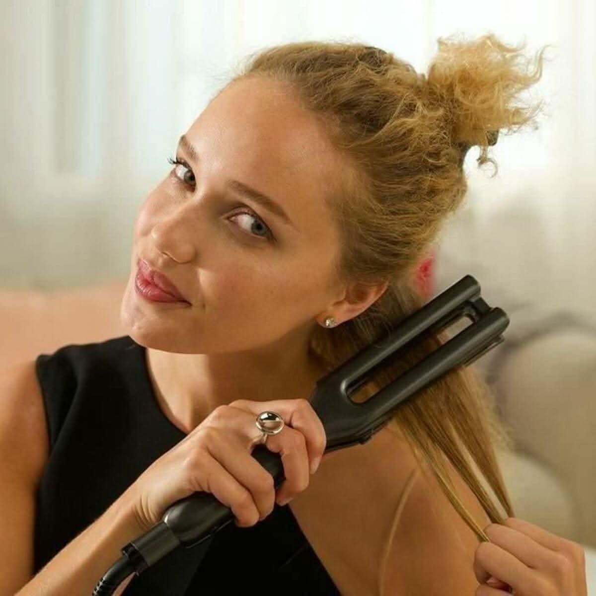 Buy Revlon,Revlon Double Straight Hair Straightener, Dual Plate, Copper Ceramic, 10 Heat Settings - RVST2204UK - Gadcet UK | UK | London | Scotland | Wales| Near Me | Cheap | Pay In 3 | Hair Straighteners