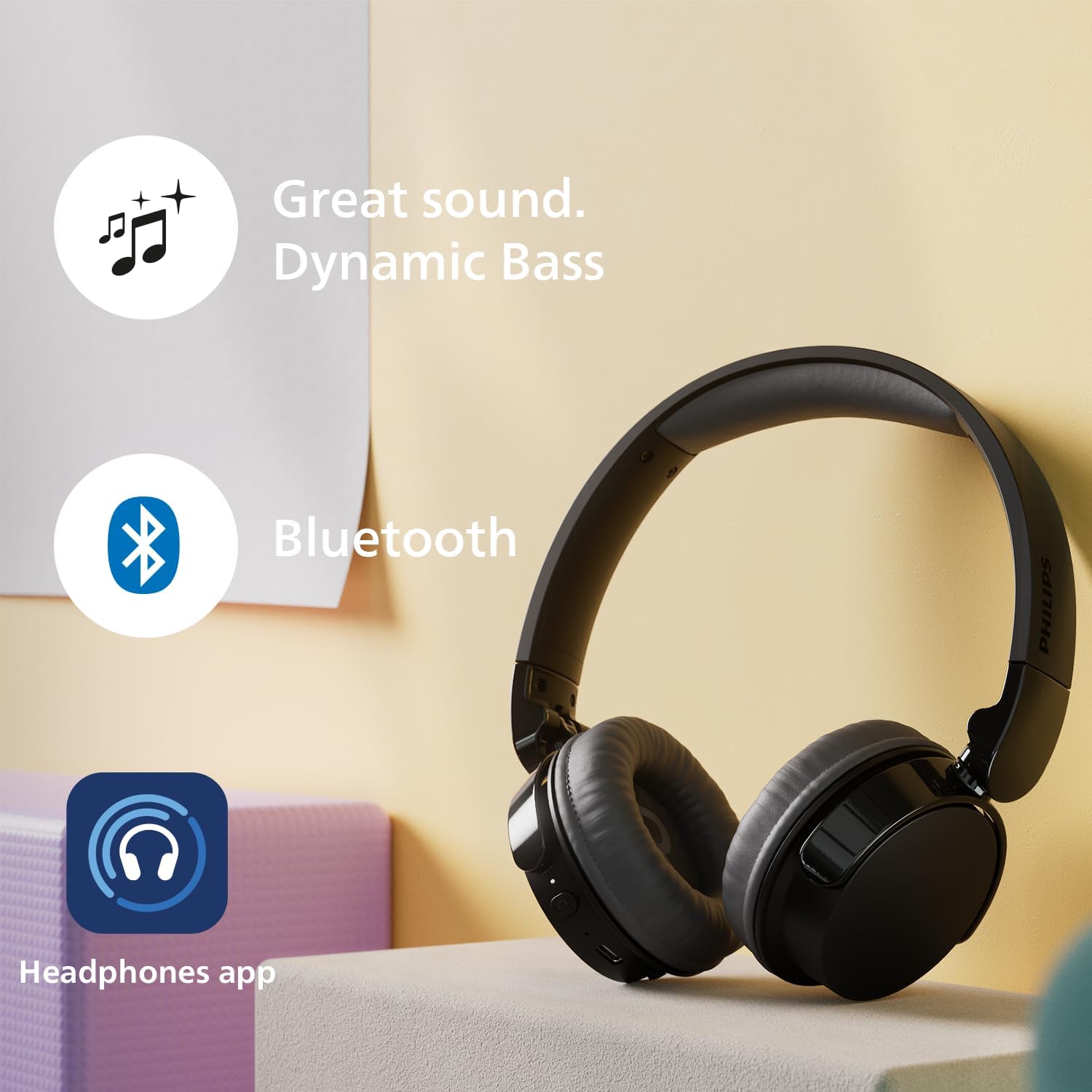 Buy Philips,Philips TAH3209WH Lightweight On-Ear Wireless Bluetooth Headphones – White - Gadcet UK | UK | London | Scotland | Wales| Near Me | Cheap | Pay In 3 | On-Ear Headphones