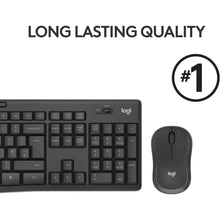 Buy Logitech,Logitech MK295 Silent Wireless Mouse & Keyboard Combo - QWERTY UK English Layout - Black - Gadcet UK | UK | London | Scotland | Wales| Ireland | Near Me | Cheap | Pay In 3 | Keyboard & Mouse