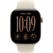 Apple Watch Series 12 GPS 46mm Light Gold Aluminium with Sand Sport Band S/M