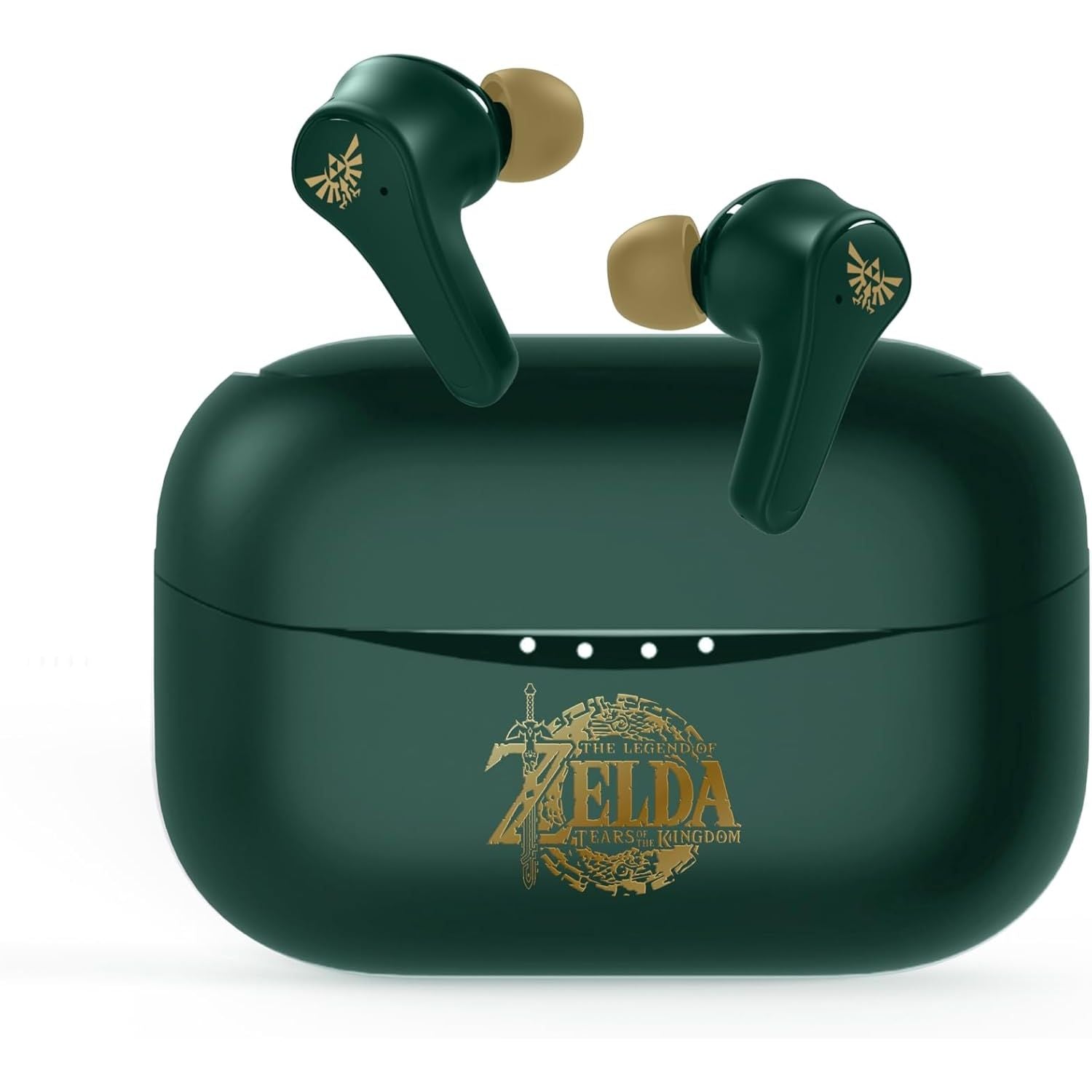 Buy OTL,OTL Technologies ZD1137 Zelda Tears of the Kingdom TWS Wireless Earphones Green – Bluetooth 5.3, Charging Case, Type-C Cable, 6-Hour Playtime - Gadcet UK | UK | London | Scotland | Wales| Near Me | Cheap | Pay In 3 | True Wireless Earphones