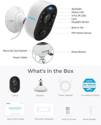 Buy Reolink,Reolink Spotlight Camera - Full-Color Night Vision - WiFi - Security Outdoor Camera - Gadcet UK | UK | London | Scotland | Wales| Ireland | Near Me | Cheap | Pay In 3 | Security Monitors & Recorders