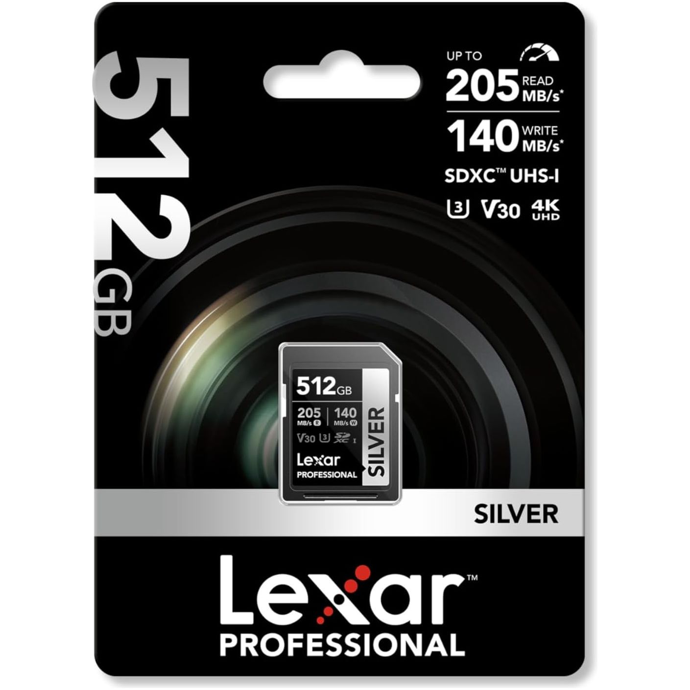 Buy Lexar,Lexar 512GB SDXC UHS-I Memory Card (Silver) – Up to 205MB/s Read, 140MB/s Write – Class 10, U3, V30 – Ideal for Photography & 4K Video - Gadcet UK | UK | London | Scotland | Wales| Near Me | Cheap | Pay In 3 | Flash Memory Cards