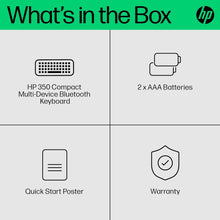 Buy HP,HP 350 Compact Bluetooth Keyboard, White, Connect up to 3 Devices via Bluetooth 5.2, Multi-OS, with SMART Shortcuts, Dictation and Emoji Keys, Recycled Materials - Gadcet UK | UK | London | Scotland | Wales| Near Me | Cheap | Pay In 3 | Keyboard