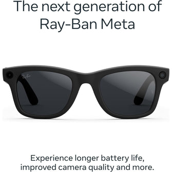 Ray-Ban Meta Wayfarer Gen 2 – Matte Black Frame, Transitions Grey Lens ...