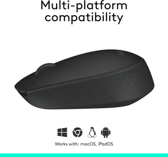 Buy Logitech,Logitech M171 Wireless Mouse – 2.4GHz with USB Receiver, Optical Tracking, 12-Month Battery, Ambidextrous Design – Black - Gadcet UK | UK | London | Scotland | Wales| Near Me | Cheap | Pay In 3 | Keyboard & Mouse