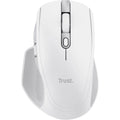 Buy Trust Gaming,Trust Ozaa+ Multi-Device Wireless Mouse – Bluetooth & 2.4GHz, Silent, Programmable, Rechargeable, 60% Recycled Plastic, Side Scroll Wheel – White - Gadcet UK | UK | London | Scotland | Wales| Near Me | Cheap | Pay In 3 | Keyboard & Mouse