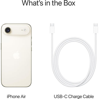 Apple iPhone Air (A3517) 256GB Light Gold SIM-Free Unlocked Mobile Phone