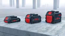 Bosch Professional 18V 2 x 4Ah Li-ion ProCORE Battery charger with batteries