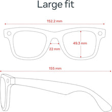 Buy Ray-Ban,Ray-Ban Meta Wayfarer Large (Gen 2) – Matte Black / Clear Lenses - Gadcet UK | UK | London | Scotland | Wales| Near Me | Cheap | Pay In 3 | Smart Glasses