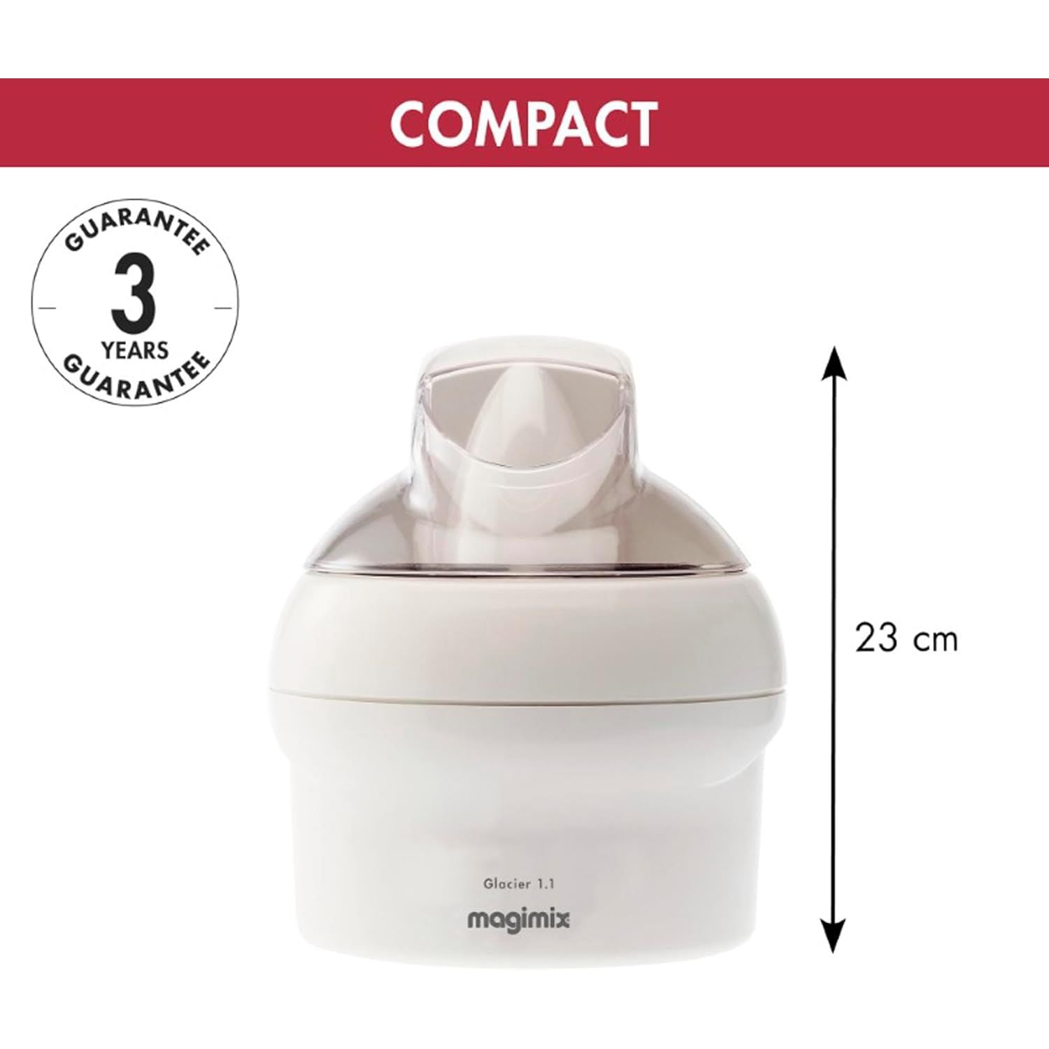Buy Magimix,Magimix Le Glacier 1.1L Electric Ice Cream Maker – Professional Gourmet Results in Under 30 Minutes - Gadcet UK | UK | London | Scotland | Wales| Near Me | Cheap | Pay In 3 | Ice Cream Makers