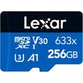 Buy Lexar,Lexar 633x 256GB Micro SD Card, microSDXC UHS-I Card + SD Adapter, microSD Memory Card up to 100MB/s Read, A1, Class 10, U3, V30, TF Card for Smartphones/Tablets/IP Cameras - Gadcet UK | UK | London | Scotland | Wales| Near Me | Cheap | Pay In 3 | Flash Memory Cards