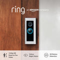 Ring Video Doorbell Pro 2 by Amazon | Doorbell camera, HD+ Video, Head to Toe Video, 3D Motion Detection, Wifi, hardwired (existing doorbell wiring required) | 30-day free trial of Ring Protect - 1