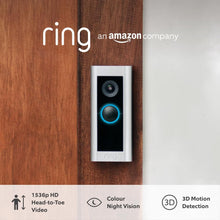 Ring Video Doorbell Pro 2 by Amazon | Doorbell camera, HD+ Video, Head to Toe Video, 3D Motion Detection, Wifi, hardwired (existing doorbell wiring required) | 30-day free trial of Ring Protect - 1