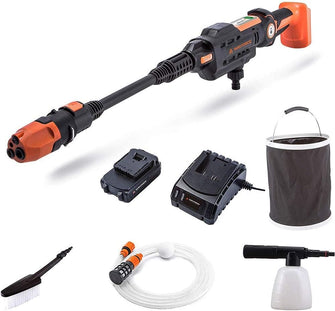 Buy Yard Force,Yard Force Aquajet 20V Cordless Pressure Washer - 22Bar with 2.5Ah Battery, Charger, and Accessories LW C02 - Gadcet UK | UK | London | Scotland | Wales| Near Me | Cheap | Pay In 3 | Pressure Washers