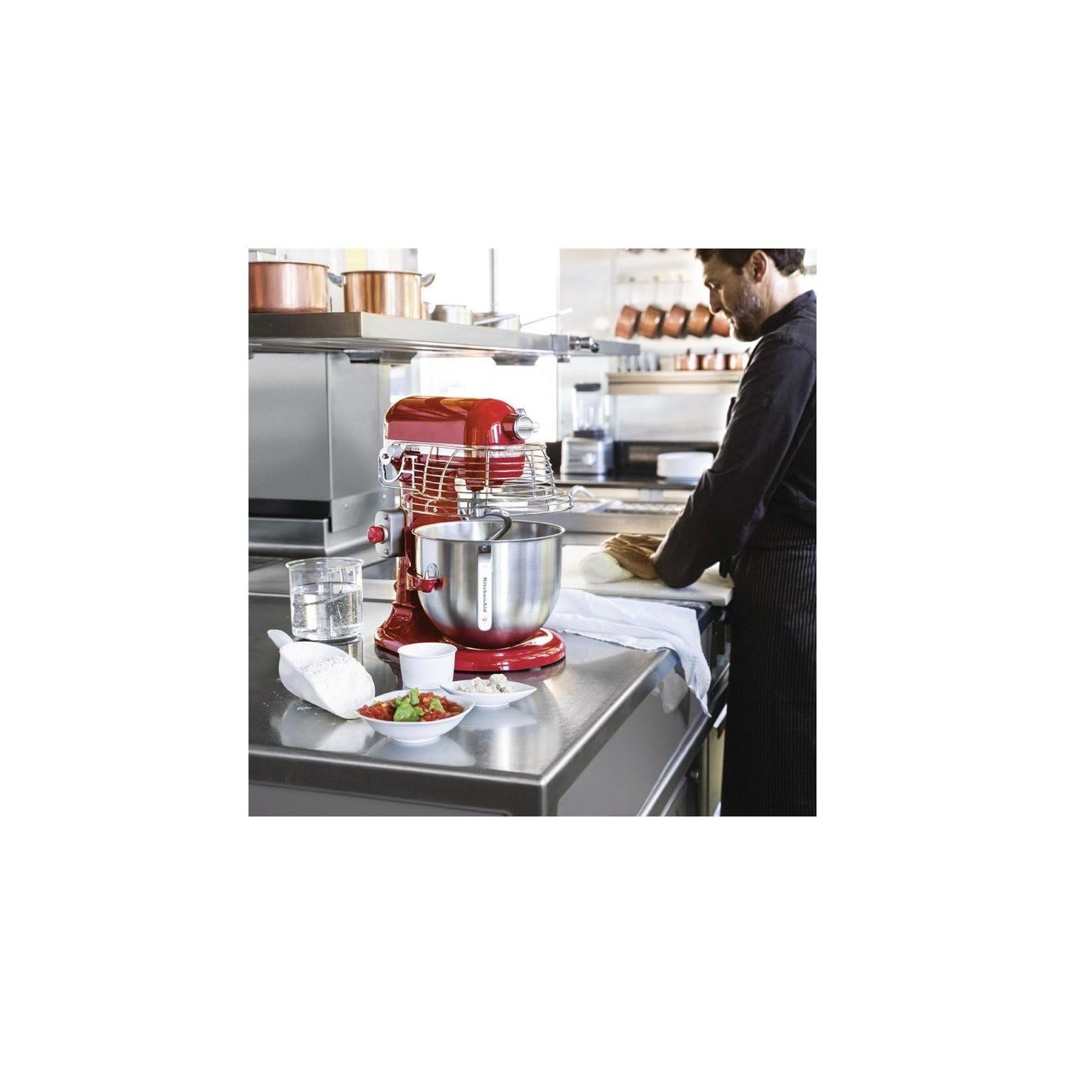 Buy KitchenAid,KitchenAid Professional 325 W Stand Mixer 6.9 Litre, Red, Ten Speed 40-200 rpm, Cake Mixer with Bowl, Includes Whisk, Beater and Dough Hook - 5KSM7990XBER, CB576 - Gadcet UK | UK | London | Scotland | Wales| Near Me | Cheap | Pay In 3 | Food Mixers