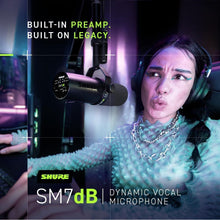 Buy Shure,Shure SM7dB Dynamic Vocal Microphone with Built-In Preamp – XLR Mic for Streaming, Podcasting & Studio Recording - Gadcet UK | UK | London | Scotland | Wales| Near Me | Cheap | Pay In 3 | Microphones