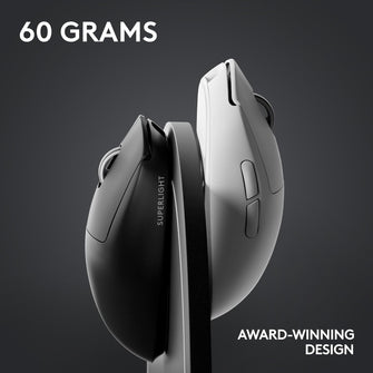 Logitech G PRO X Superlight 2 Wireless Gaming Mouse – 60g, 8K Polling, HERO 2 Sensor, USB-C, White