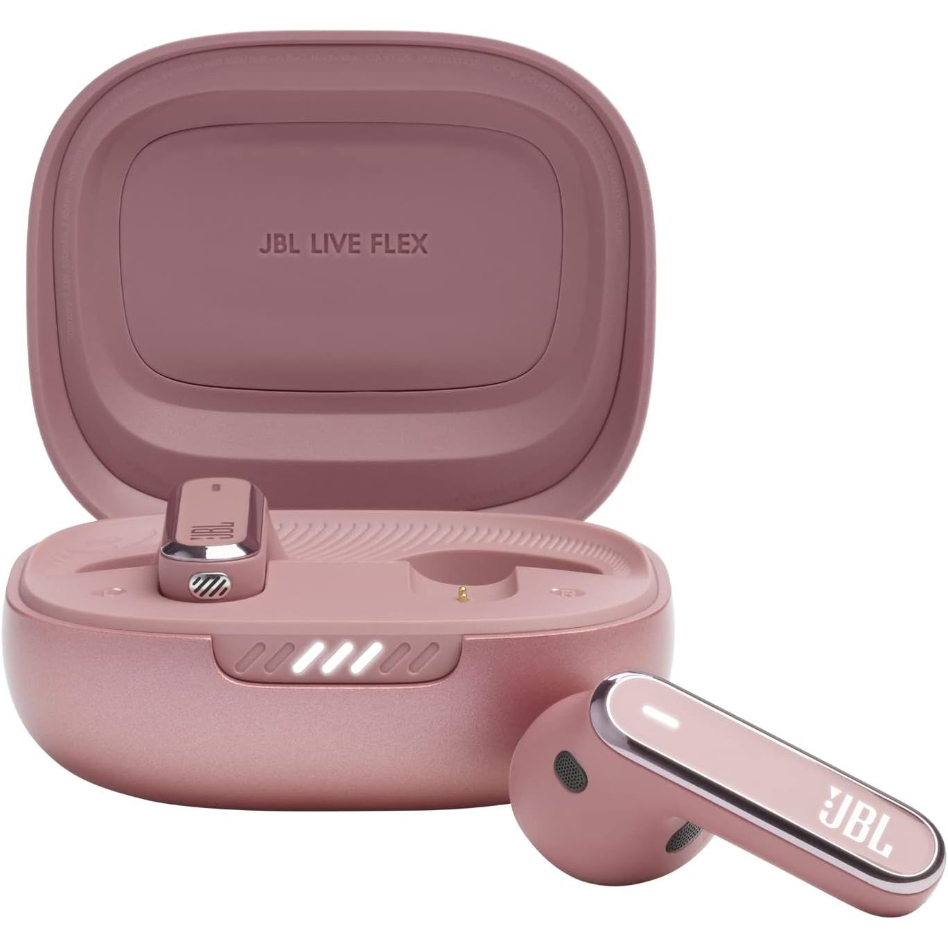 Buy JBL,JBL Live Flex In-Ear Bluetooth Earphones, Water-Resistant and Noise-Cancelling Headphones with 40-Hour Battery Life, Pink - Gadcet UK | UK | London | Scotland | Wales| Near Me | Cheap | Pay In 3 | In-Ear Headphones