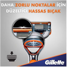 Gillette Fusion 5 powered razor Precision trimmer upgraded precision blades - 6