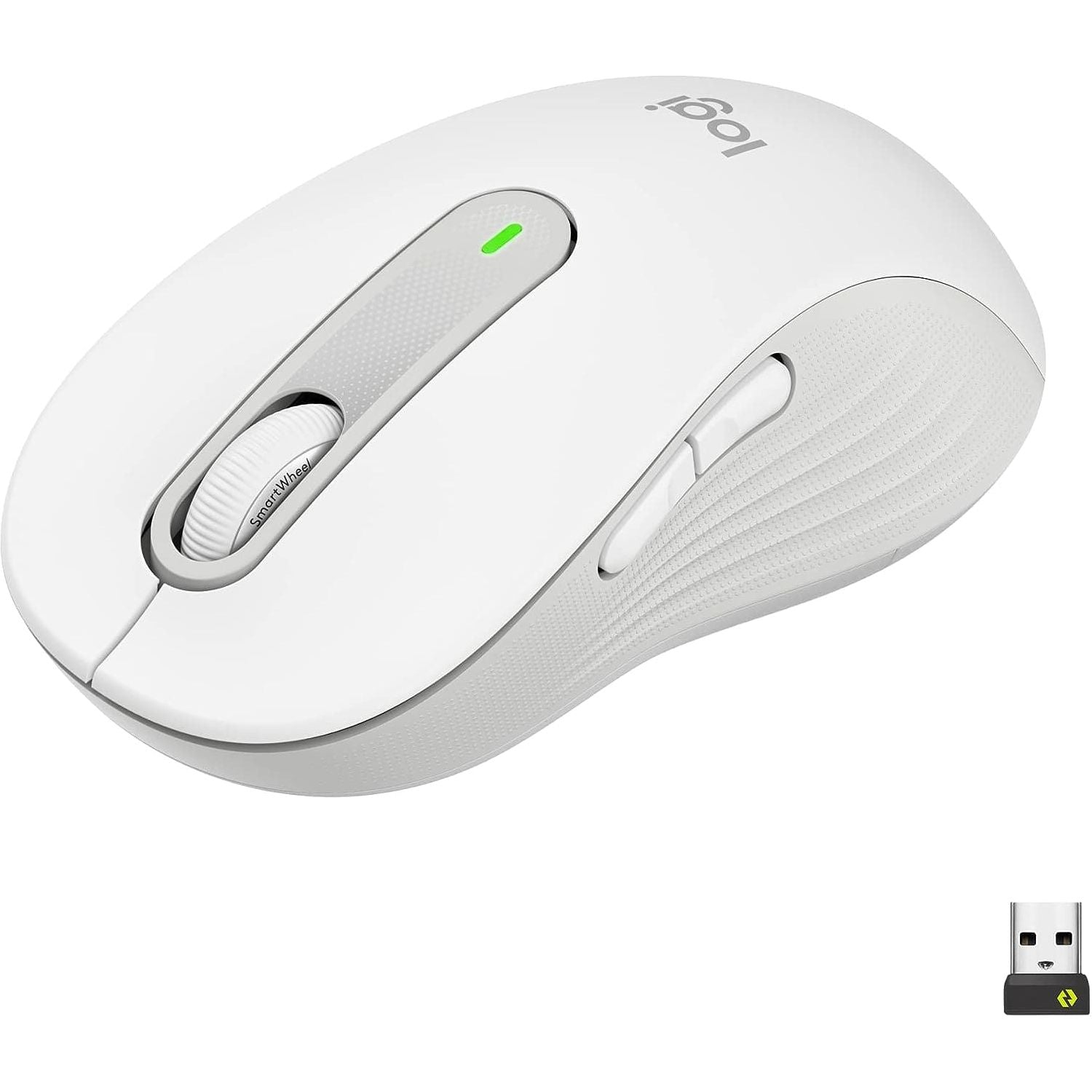 Buy Logitech,Logitech Signature M650 L Full Size Wireless Mouse - For Large Sized Hands, 2-Year Battery, Silent Clicks, Customisable Side Buttons, Bluetooth, for PC/Mac/Multi-Device/Chromebook - White - Gadcet UK | UK | London | Scotland | Wales| Near Me | Cheap | Pay In 3 | Keyboard & Mouse