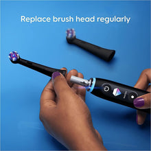 Buy Oral-B,Oral-B iO Radiant White Electric Toothbrush Head, Angled Bristles Deeper Plaque Removal, With Polishing Petals For Teeth Whitening, Pack of 4 Toothbrush Heads, Black - Gadcet UK | UK | London | Scotland | Wales| Near Me | Cheap | Pay In 3 | Toothbrush