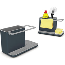 Buy Joseph Joseph,Joseph Joseph Caddy Kitchen Sink Area Organiser with Sponge Holder and Cloth Hanger - Grey - Gadcet UK | UK | London | Scotland | Wales| Near Me | Cheap | Pay In 3 | Kitchen Organizers