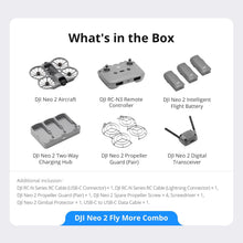 Buy DJI,DJI Neo 2 Fly More Combo Camera Drone – 4K Video, 12MP 1/2" CMOS, ActiveTrack, Omnidirectional Obstacle Sensing, RC-N3, 3 Batteries - Gadcet UK | UK | London | Scotland | Wales| Near Me | Cheap | Pay In 3 | Drone Video Cameras