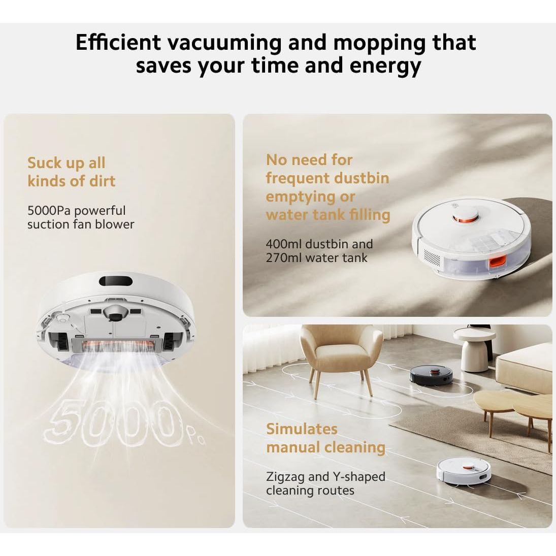 Buy Xiaomi,Xiaomi Robot Vacuum S20 - White - Gadcet UK | UK | London | Scotland | Wales| Near Me | Cheap | Pay In 3 | Vacuums