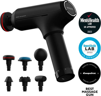 Buy Homedics,HoMedics Pro Power Handheld Physiotherapy Massager Gun Rechargeable - Black - Gadcet UK | UK | London | Scotland | Wales| Ireland | Near Me | Cheap | Pay In 3 | Health & Beauty