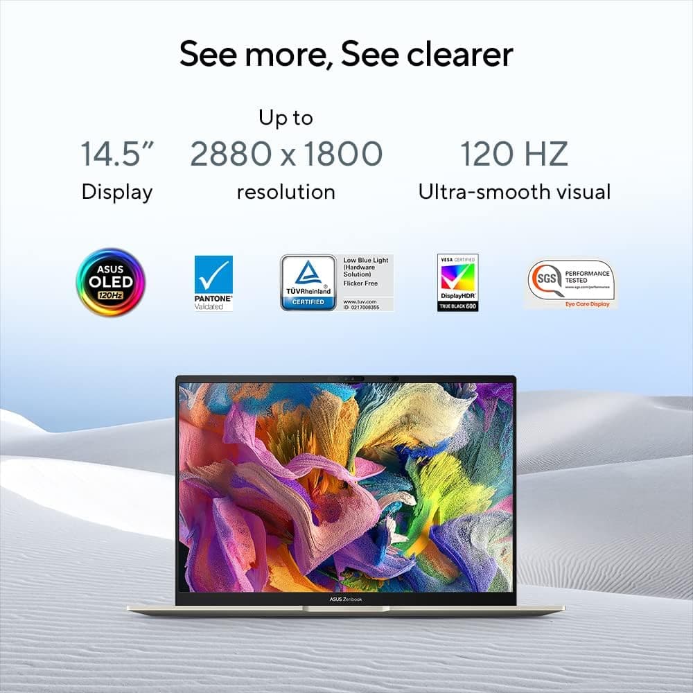 Buy ASUS,ASUS Zenbook 14X OLED (UX3404VA) - ‎14.5 Inches - 1TB SSD - 16GB RAM - Intel i9-13900H - 2.8K Touchscreen 120Hz OLED Laptop - Black - Gadcet UK | UK | London | Scotland | Wales| Ireland | Near Me | Cheap | Pay In 3 | Laptops