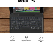 Buy Logitech,Logitech Slim Combo iPad Case with Detachable Keyboard, For iPad Air 3rd Generation (A2152, A2123, A2153, A2154) & iPad Pro 10.5 Inch 2nd Generation (A1701, A1709, A1852), QWERTY UK Layout - Black - Gadcet.com | UK | London | Scotland | Wales| Ireland | Near Me | Cheap | Pay In 3 | Keyboards