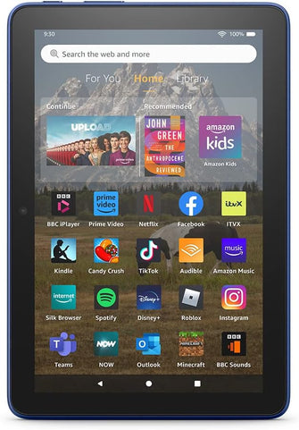 Buy Amazon,Amazon Fire HD 8 tablet | 8-inch HD display, 32 GB - Denim - Gadcet.com | UK | London | Scotland | Wales| Ireland | Near Me | Cheap | Pay In 3 | Tablet Computers