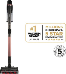 Shark Stratos Cordless Stick Vacuum Cleaner, Charcoal/Rose Gold IZ400UK