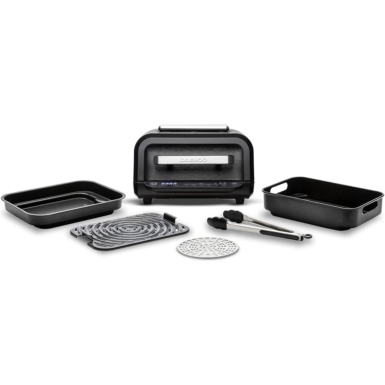 Buy DAEWOO,Daewoo Digital Health Grill And Air Fryer, 8-In-1 Combination, Bake, Roast, Grill And More For Healthier Cooking With Less Oil, Sleek And Modern Design With Auto Shut Off, Family Sized, 4 Litres - Gadcet UK | UK | London | Scotland | Wales| Ireland | Near Me | Cheap | Pay In 3 | GRILL