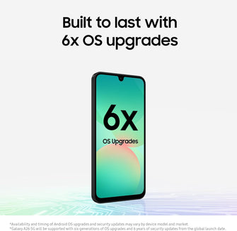 Buy Samsung,Samsung Galaxy A26 5G 6GB RAM 128GB Storage Black SIM-Free Unlocked Smartphone - Gadcet UK | UK | London | Scotland | Wales| Near Me | Cheap | Pay In 3 | Mobile & Smart Phones